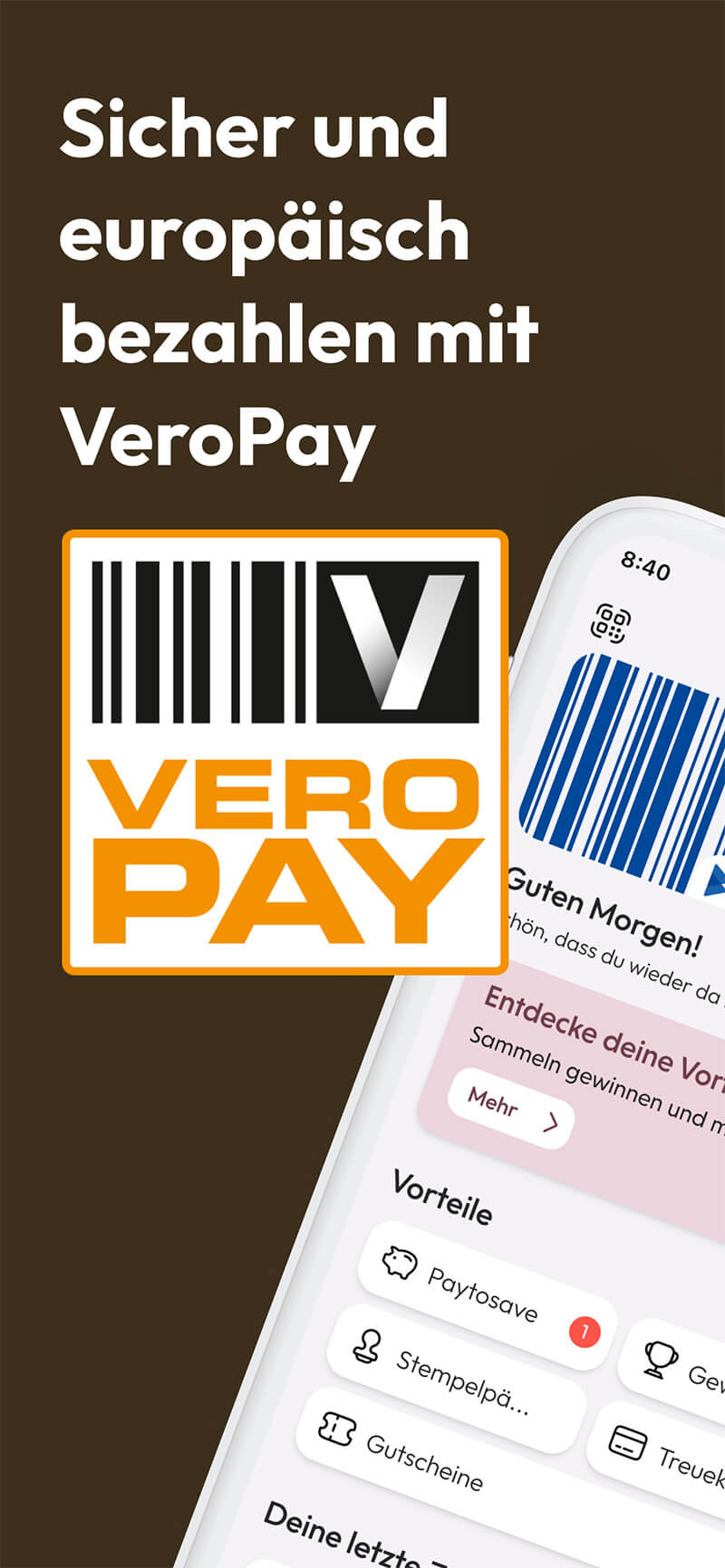 Sicher und europäisch bezahlen mit VeroPay